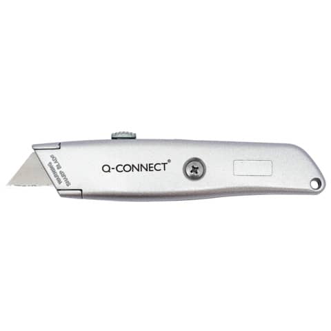Cutter Q-Connect metallo 18 mm trapezoidale KF10633